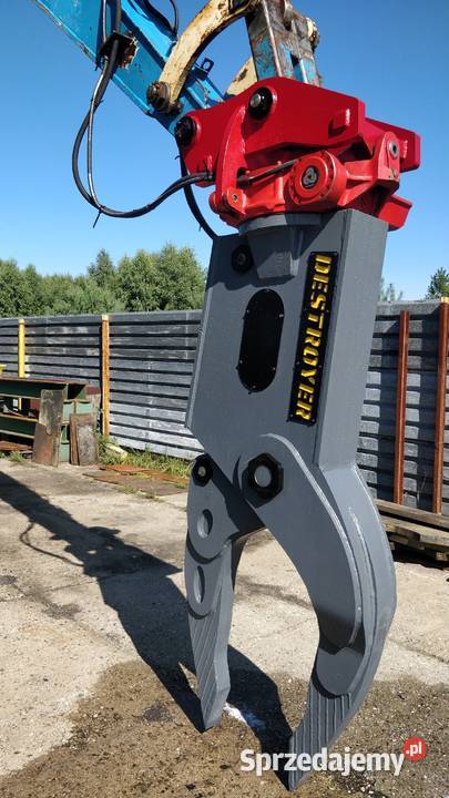 Koparka Fuchs MHL320 przeładunkowa szczęki do