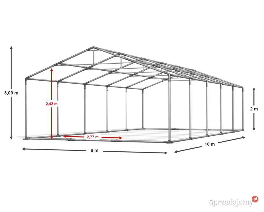 6x10x2m Namiot ogrodowy imprezowy wzmocniony Kraków