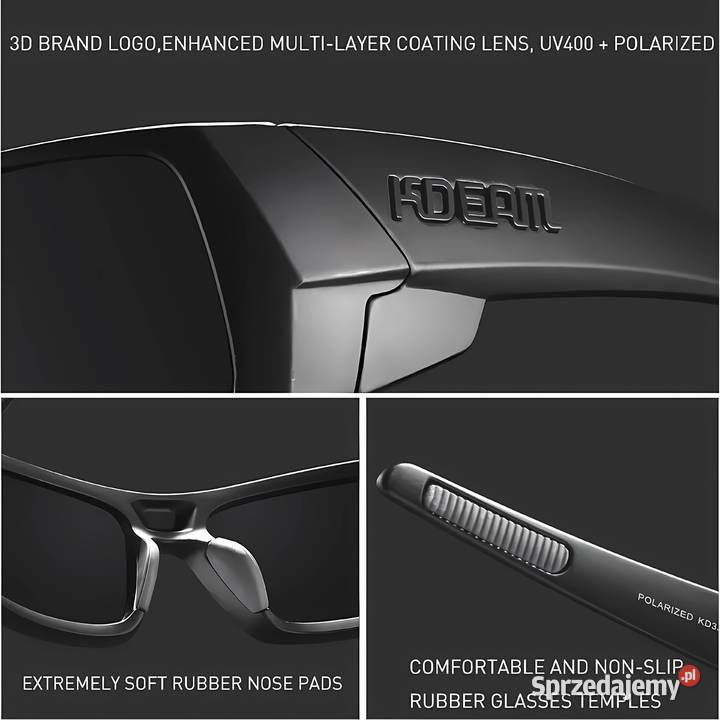 OKULARY PRZECIWSŁONECZNE POLARYZACYJNE Matte śląskie Mysłowice