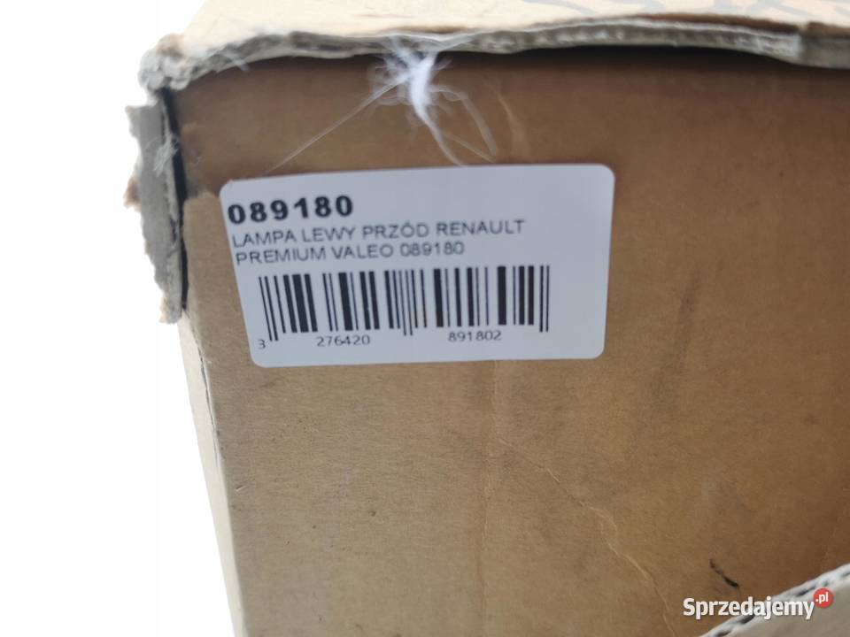 LAMPA LEWY PRZÓD RENAULT PREMIUM 1996 VALEO