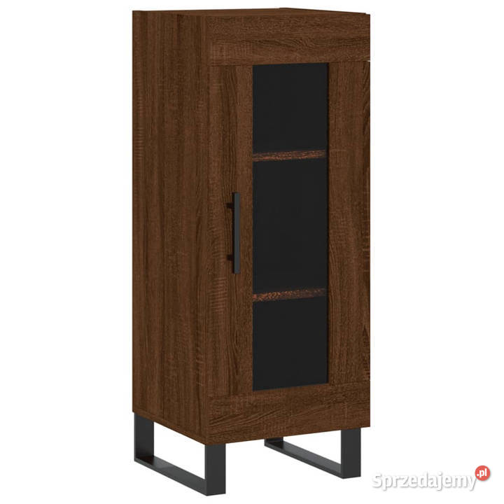 Szafka brązowy dąb 345x34x90 materiał