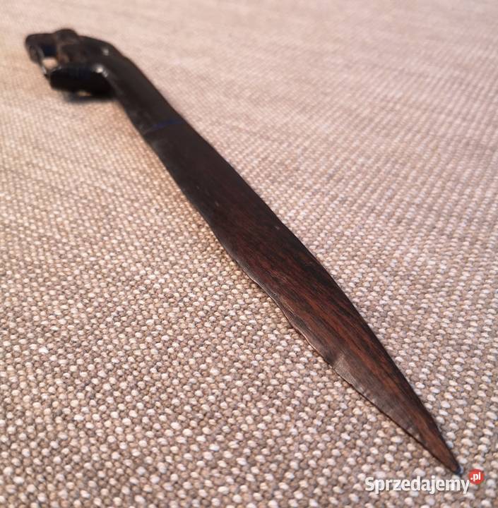Stary drewniany nóż do rozcinania listów Katowice sprzedam