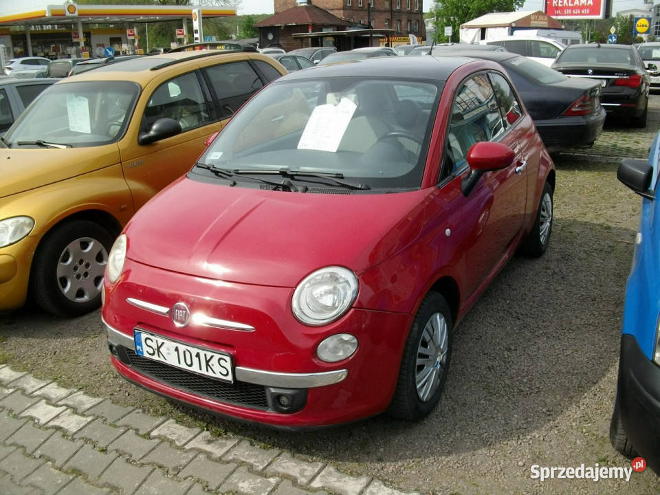 Fiat 500 Fiat 500 I 2007 śląskie Katowice