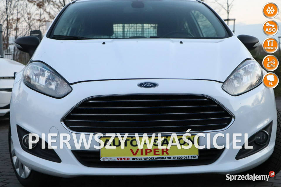 Ford Fiesta krajowy 1właściciel serwisowanyVAN biały Opole
