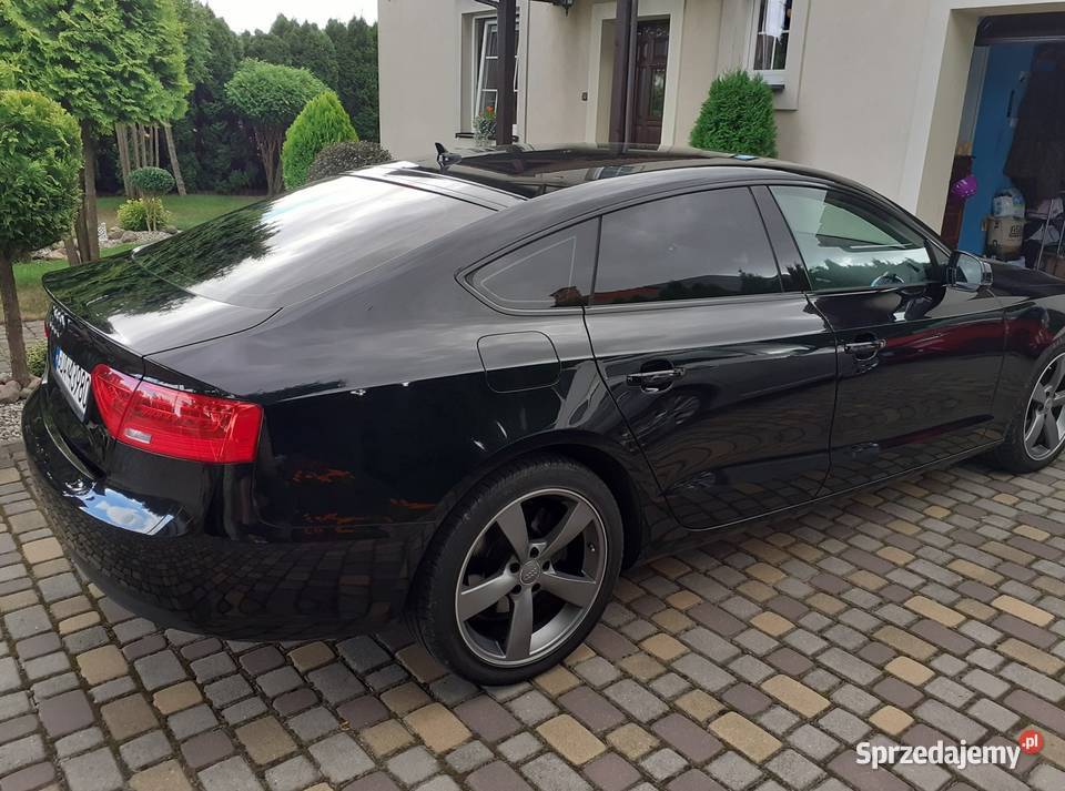 BLACK A5 SPORTBACK 20 TDI 190 BIXENON RADAR 2 ESP Suchy Dąb