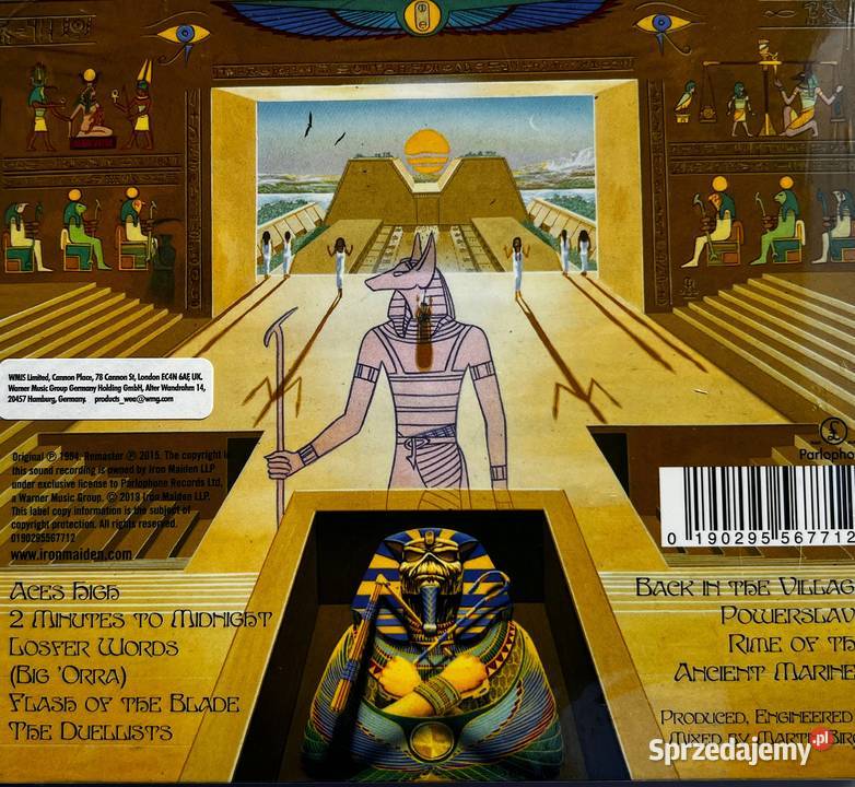 CD Nowa Wspaniały Album Iron Maiden Power Slave CD Katowice sprzedam