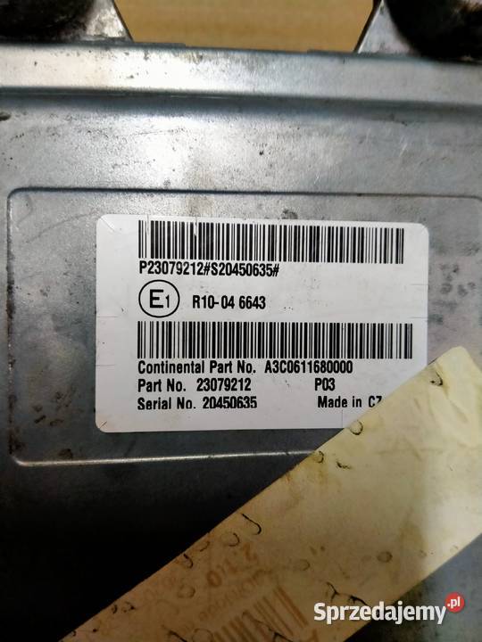 VOLVO FH4 FH5 RENAULT STEROWNIK ADBLUE 23079212 lubuskie