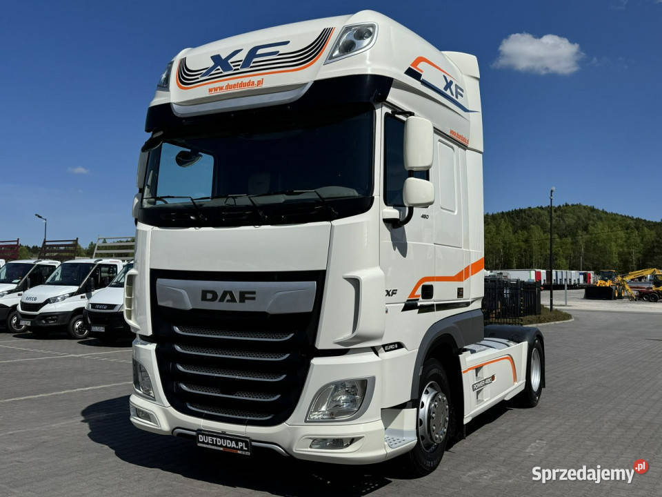 DAF XF480 SSC 2018r E6 Standard Pełny Serwis ASO Widełki