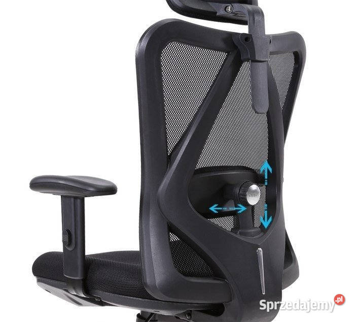 Fotel ergonomiczny ANGEL biurowy obrotowy eurOpa Jarosław