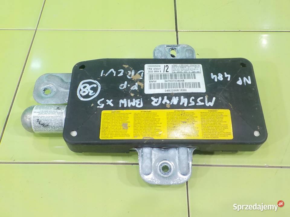 BMW X5 E53 LIFT 30 D 04r 5D AIRBAG poduszka osobowe Suków sprzedam