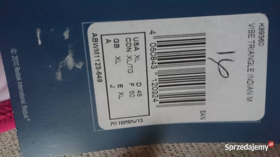 Markowe Bikini Reebok XL Różowe Zambrów