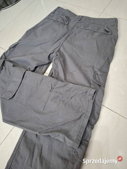 Bershka M spodnie cargo bojówki unisex Kraków