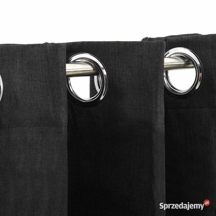 vidaXL Zasłony stylizowane na lniane 2 Warszawa