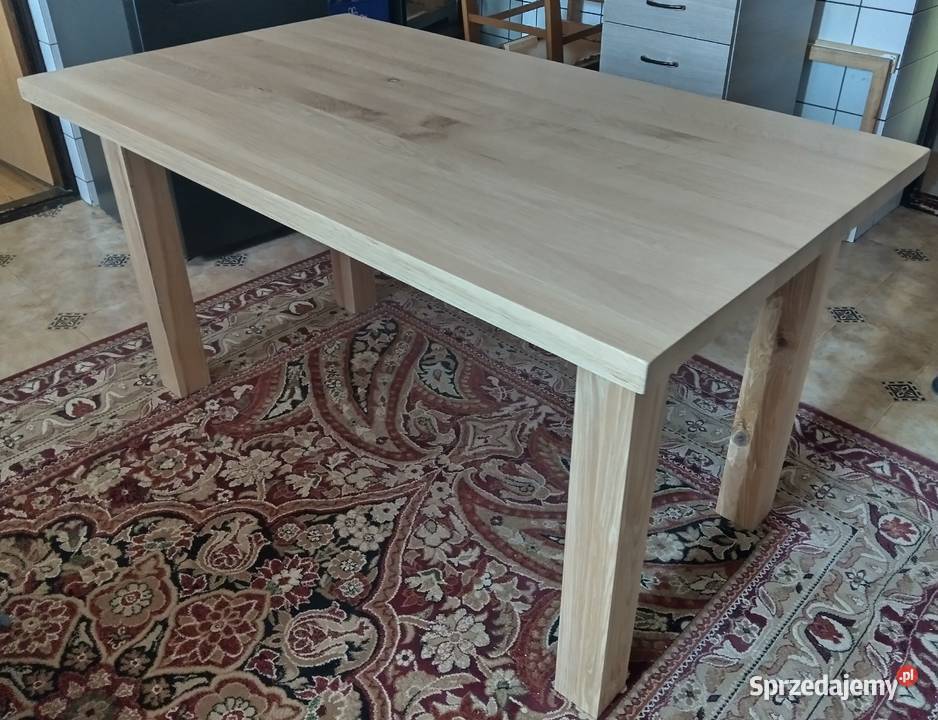 Stylowy Stół dębowy 100 drewno Balin