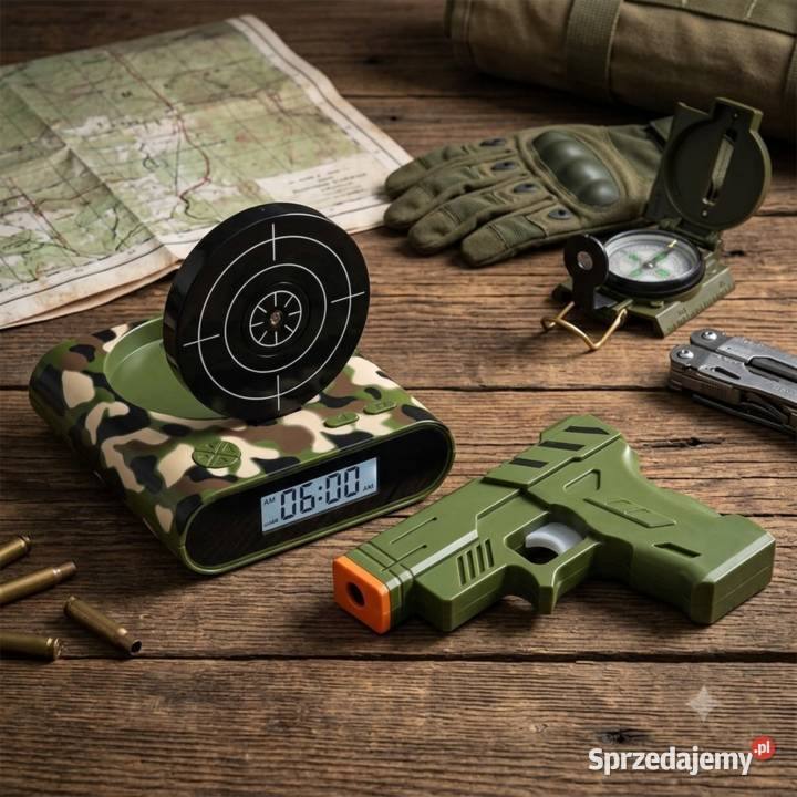Budzik Snajpera Militarny MORO Nowy unikatowy Kielce