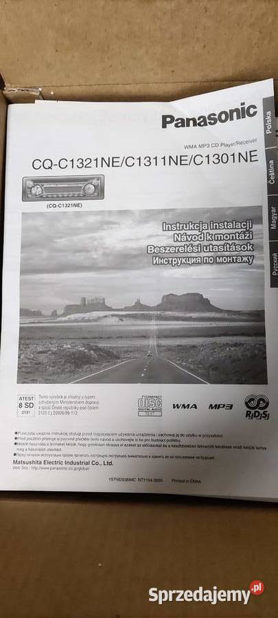 RADIO SAMOCHODOWE PANASONIC CQ1321NE Gliwice