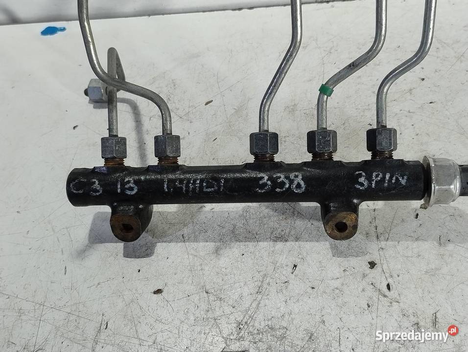 LISTWA WTRYSKOWA CITROEN C3 II 14 HDI 9670076780 osobowe