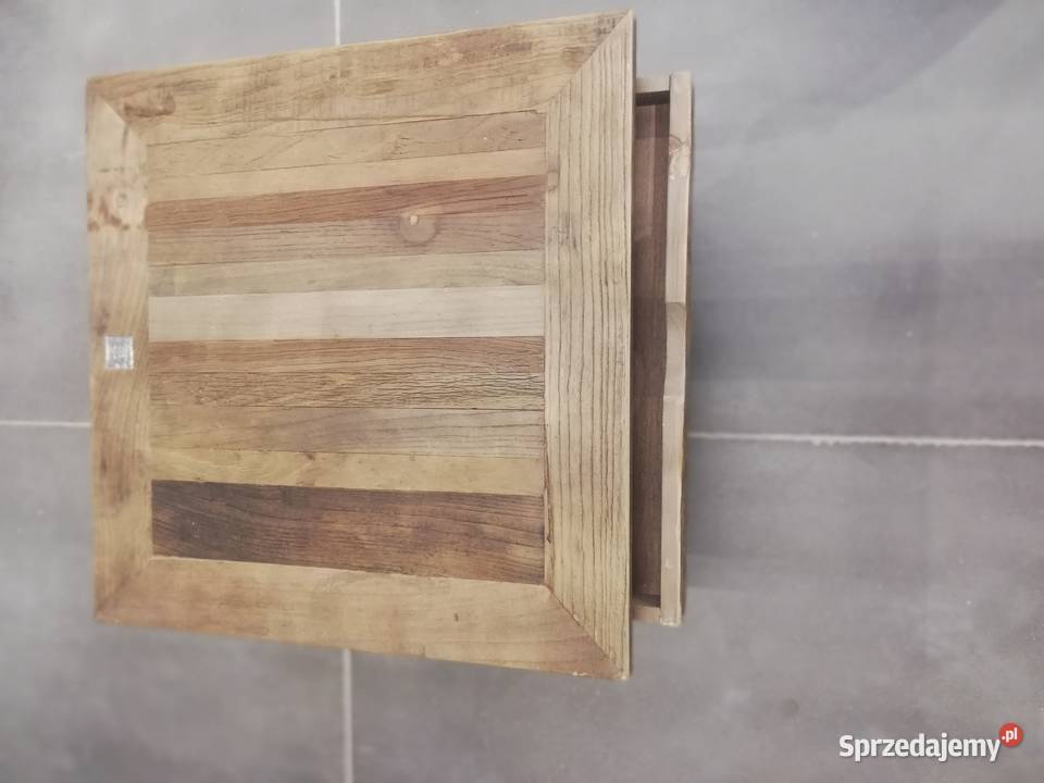 Rivira Maison Stół kawowy drewno wiązowe 60x 39 Tarnów sprzedam