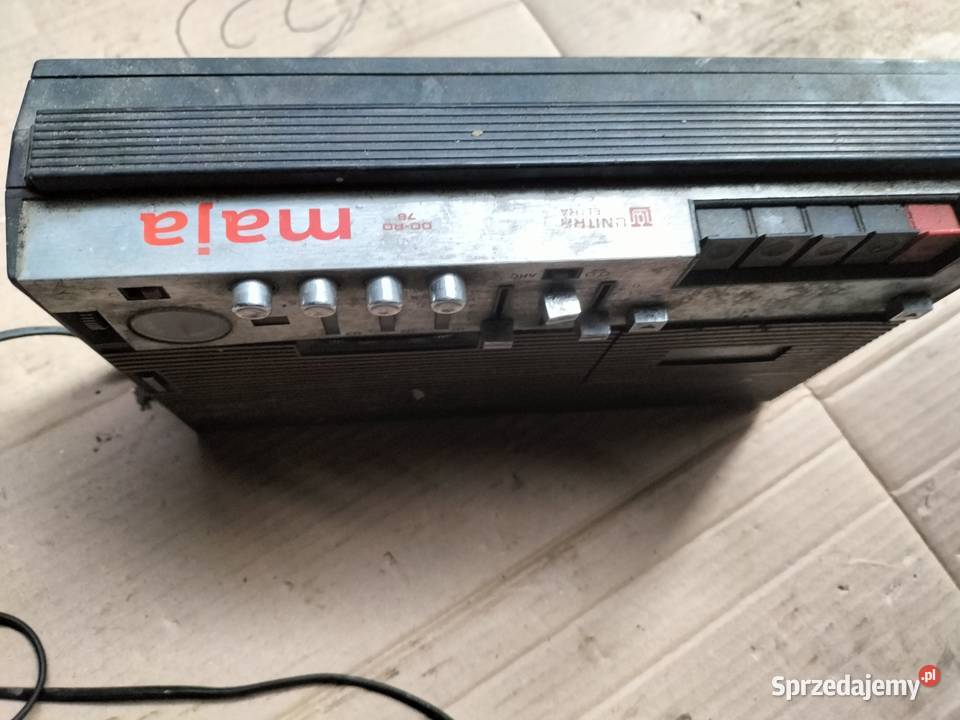 RADIO PRL RADIOMAGNETOFON UNITRA ELTRA MAJA Kamień-Kolonia sprzedam