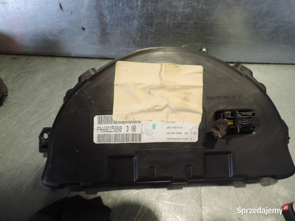 CITROEN C3 14 HDI LICZNIK ZEGAR P9660225880 D osobowe Nowy Sącz