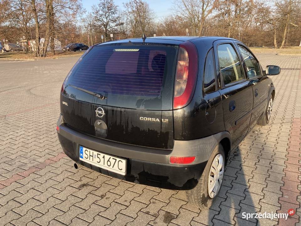 Opel Corsa 12 benzyna czerwony Chorzów