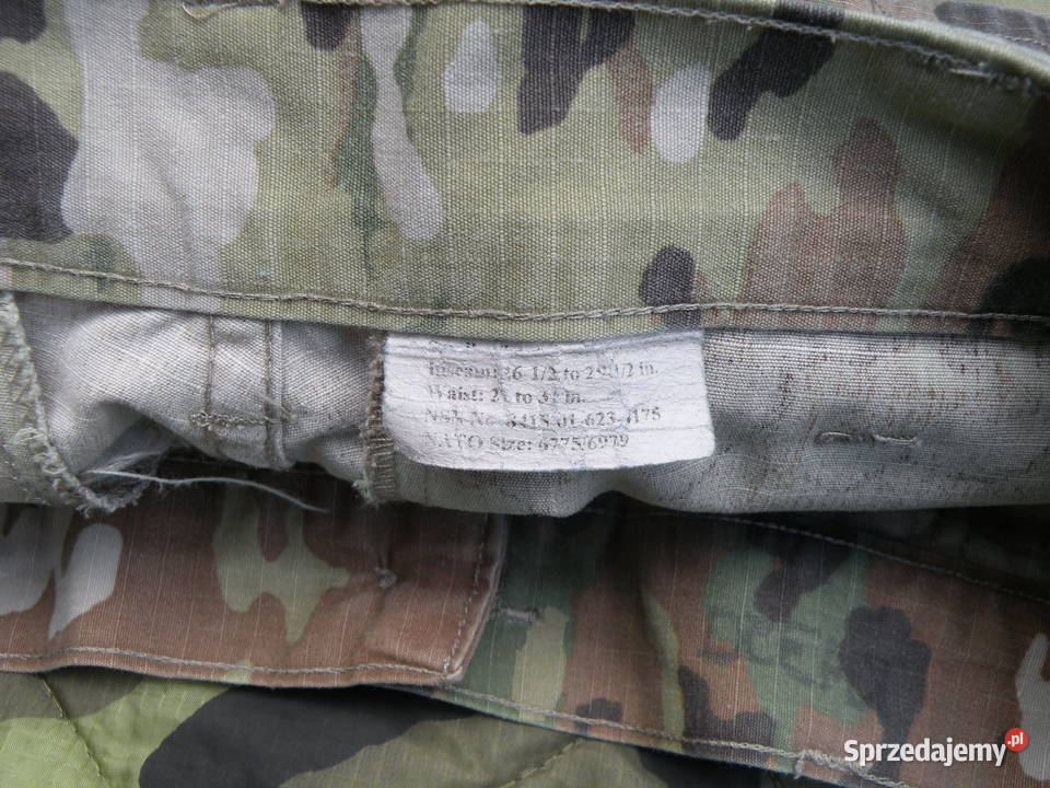 Spodnie ACU multicam ocp small regular joggery 2 Militaria Wrocław