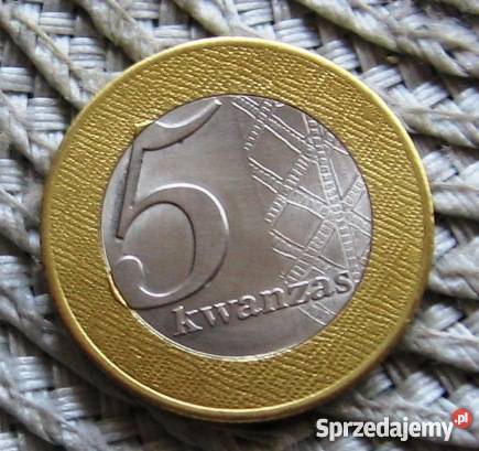 Angola 5 Kwanza 2012r wielkopolskie Kalisz