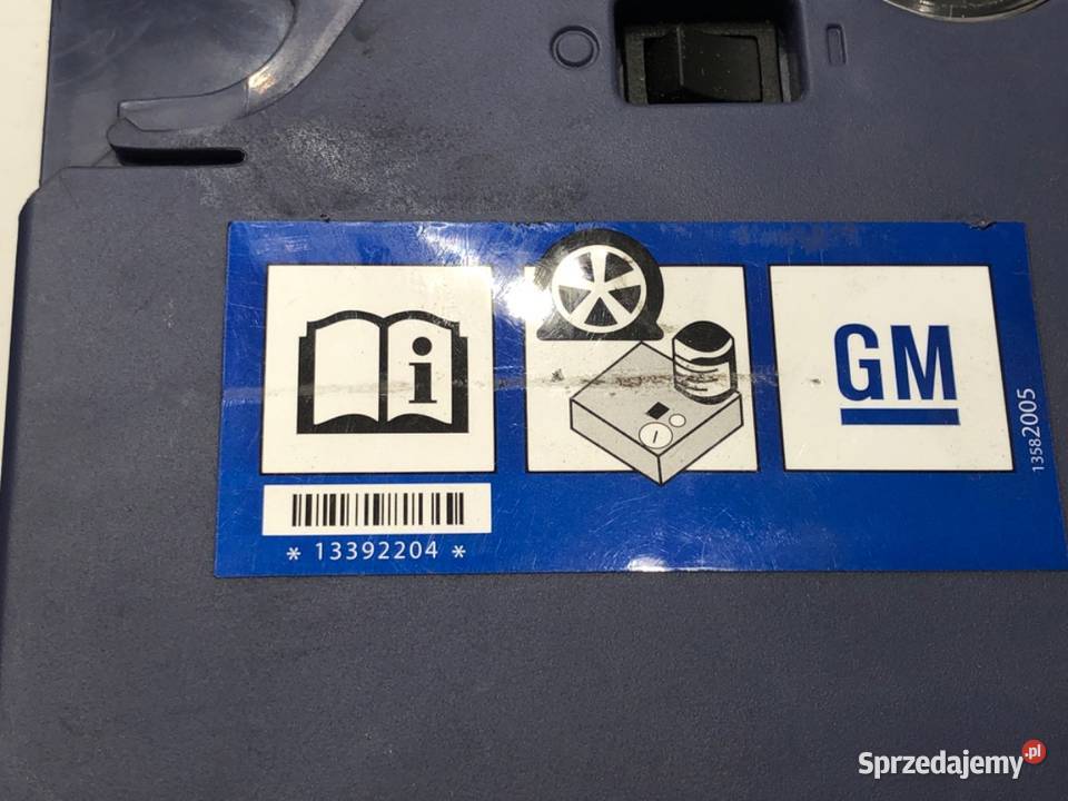 KOMPRESOR DO KÓŁ OPEL ZAFIRA C 13392204 POMPKA osobowe