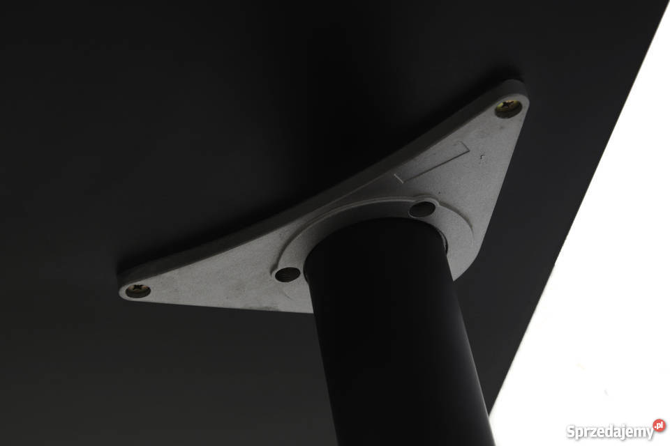 BIURKO KOMPUTEROWE CZARNE 160X80 DUŻE PRODUCENT