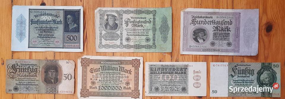 Zestaw Starych Banknotów N1 śląskie sprzedam