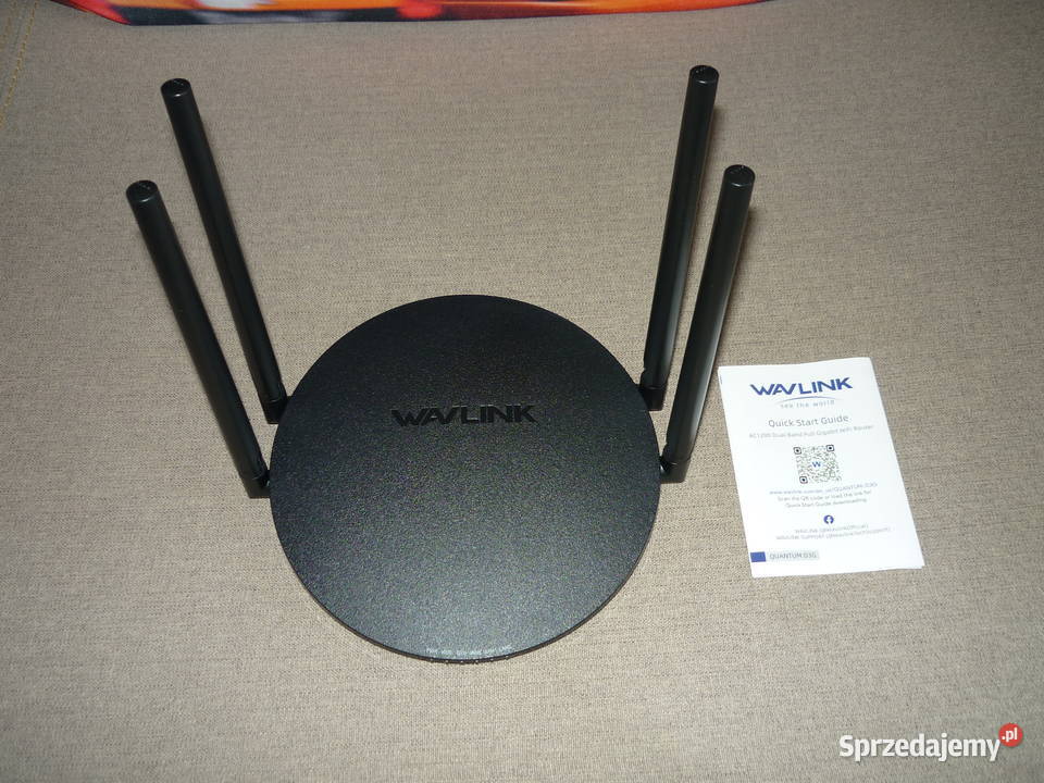 Router WiFi dwupasmowy gigabitowy Wavlink AC Kuleje