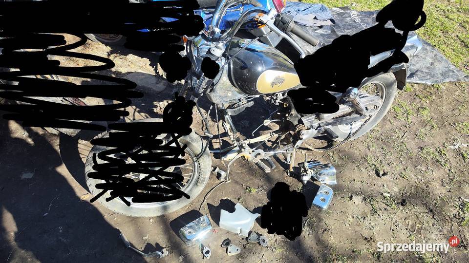 Sym husky 125 części zbiornik kierownica błotnik Pozostałe Białystok