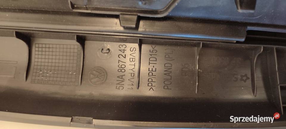 VW TIGUAN II OSŁONA SŁUPKA LEWA 5NA867243