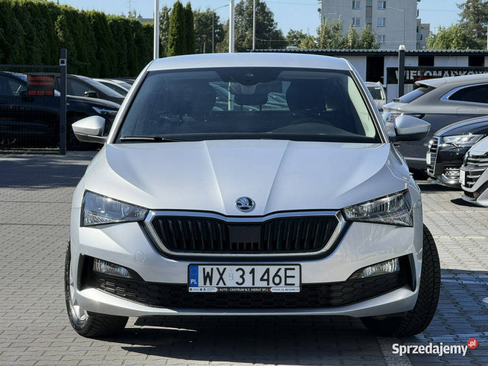 koda Scala 10 TSI 110 ambition czujniki led Tychy