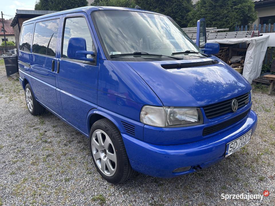 Vw T4Multivan Tim Tom welurowa tapicerka Dąbrowa Górnicza sprzedam