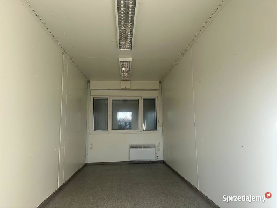 KONTENER BIUROWY SZATNIA ZAPLECZE BUDOWY Wrocław sprzedam