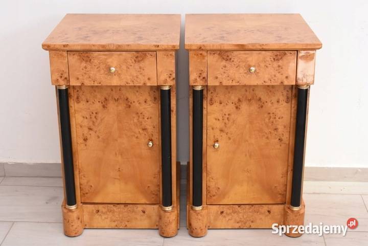 Stoliki Nocne w Stylu Art Deco Szafki Szafy Kraków