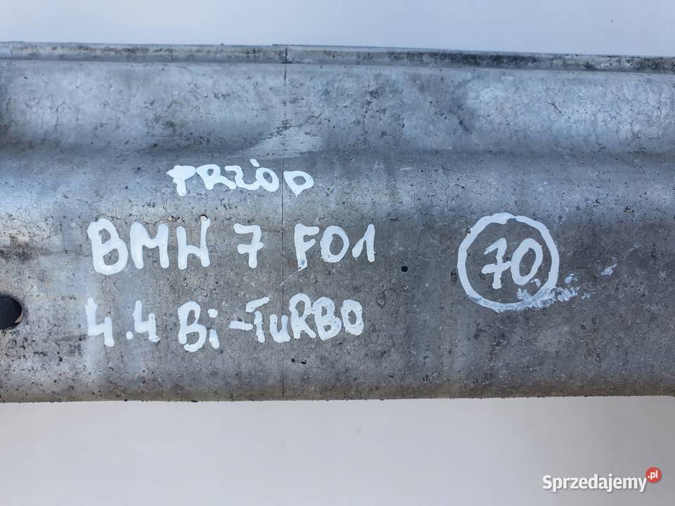 BMW F01 750 i 44 BITURBO SANKI BELKA POD SILNIK osobowe Zawieszenie silnika lubelskie Janów