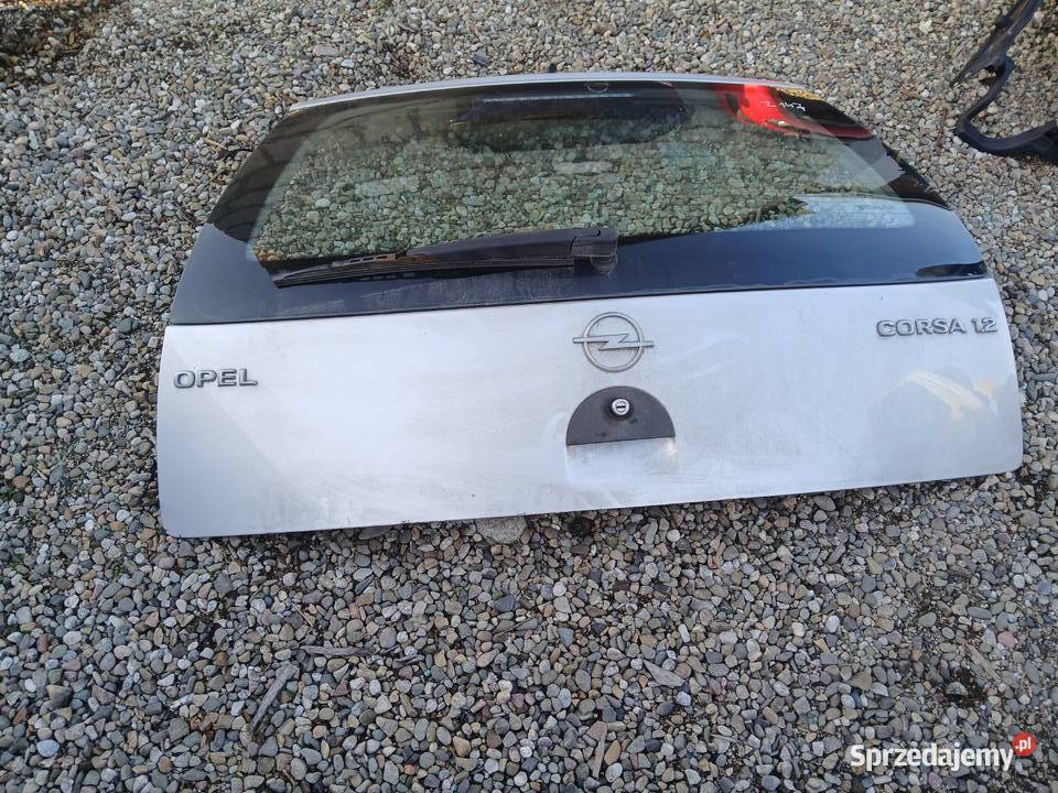 Klapa tył tylna Bagażnika Opel Corsa C lak Z147 Radłów