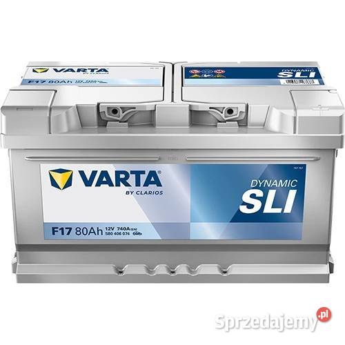 Akumulator VARTA Blue Dynamic F17 80Ah 740A EN Gorzów Wielkopolski