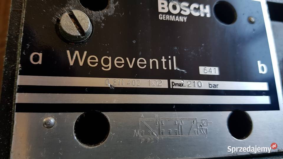 Zawór hydrauliczny proporcjonalny Bosch
