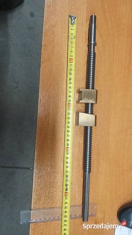 Śruba z nakrętką do tokarki TUE40 Opole