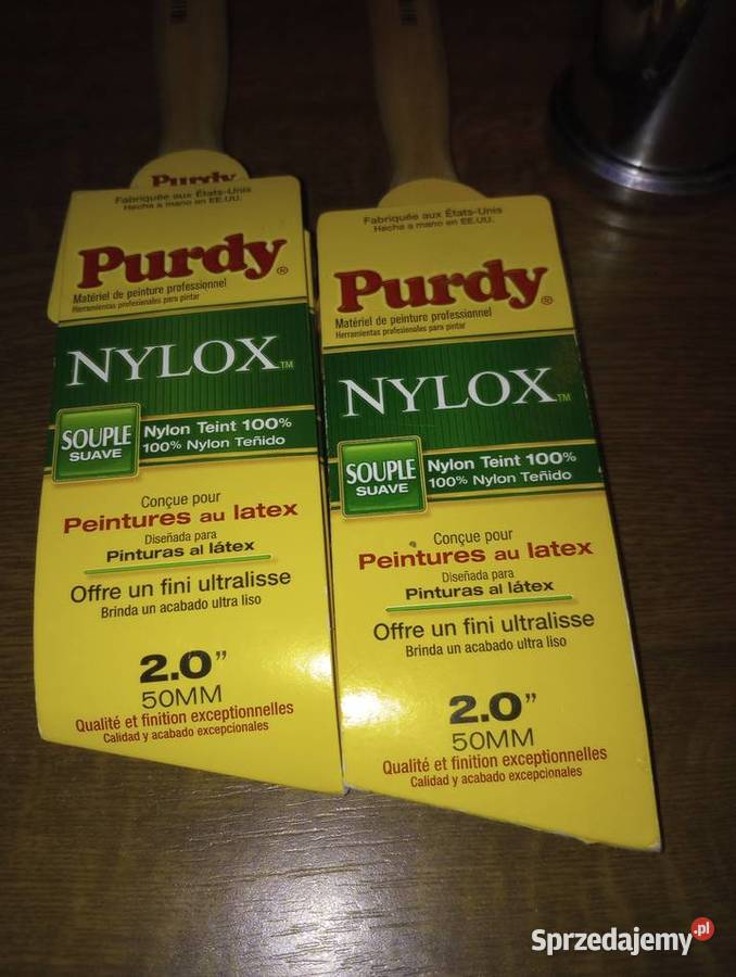 Pędzle Purdy Nylox Glide USA 50MM Przemyśl