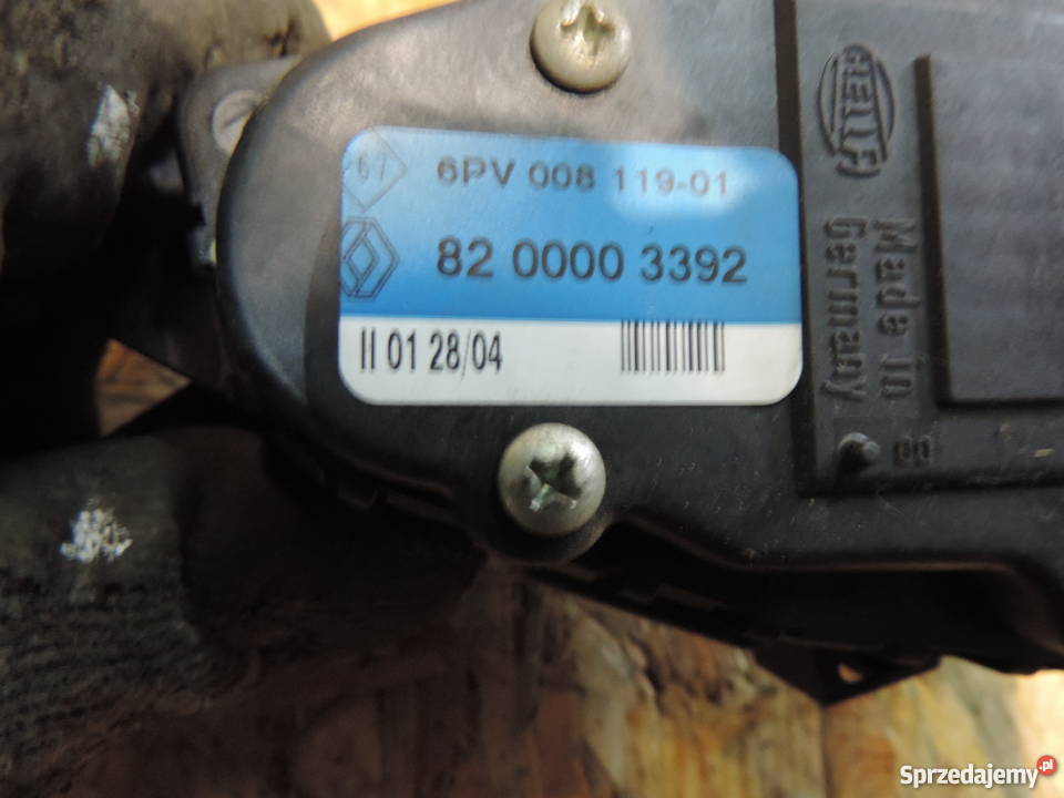 PEDAŁ GAZU POTENCJOMETR RENAULT LAGUNA II 19 DCI Nowy Sącz