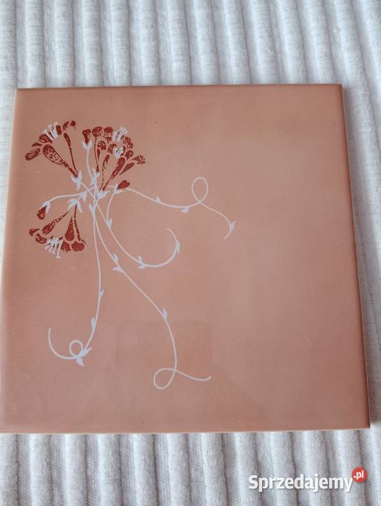 Płytka ścienna 15 x 15 ciemny beż z kwiatami2 m2 Nowa Dęba