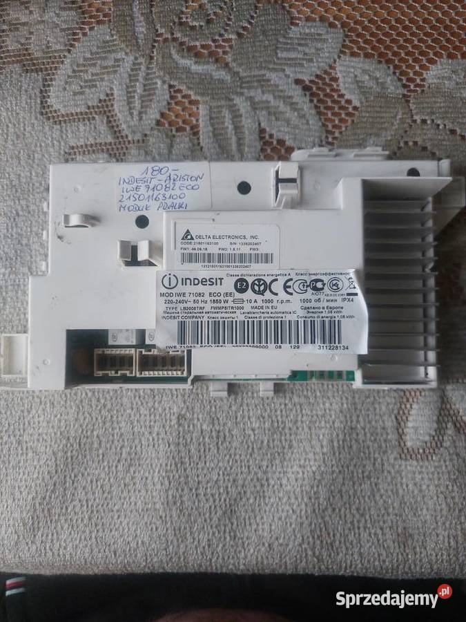INDESIT ARISTON IWE 71082 ECO 21501163100 MODUŁ Nowy Sącz sprzedam
