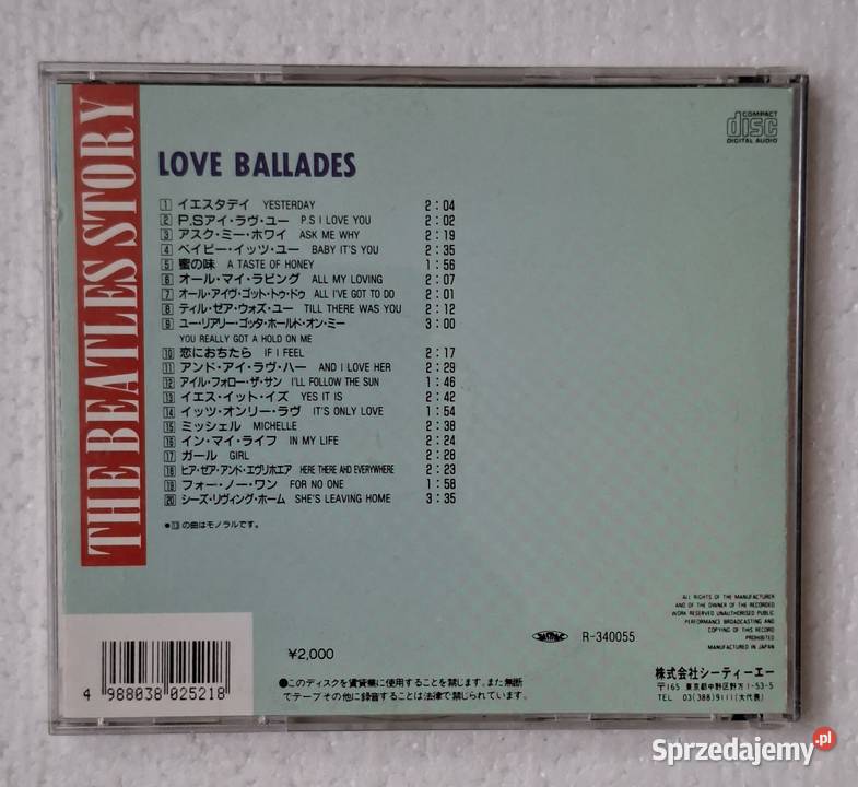 The Beatles Story Love Ballades mazowieckie Warszawa sprzedam