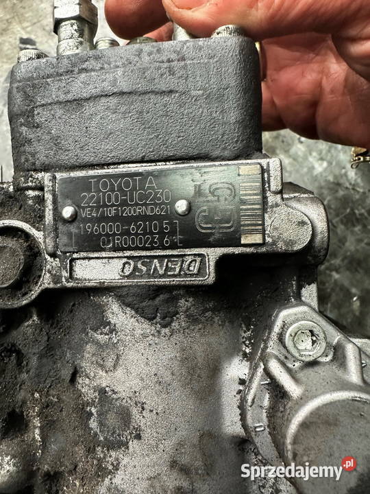 części wózek widłowy TOYOTA pompa wtryskowa Wózki widłowe Działoszyn sprzedam