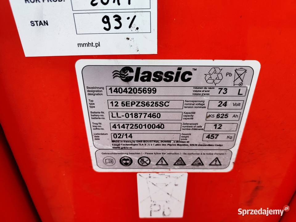 Sprzedam wózek widłowy elektryczny Linde L12R Warszawa