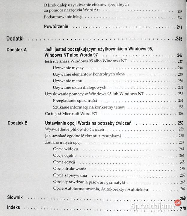Microsoft Word 97 Wersja polska Krok kroku Chełm